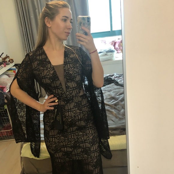 Bronx and Banco Natasha Noir Dress - Picture 2 of 7